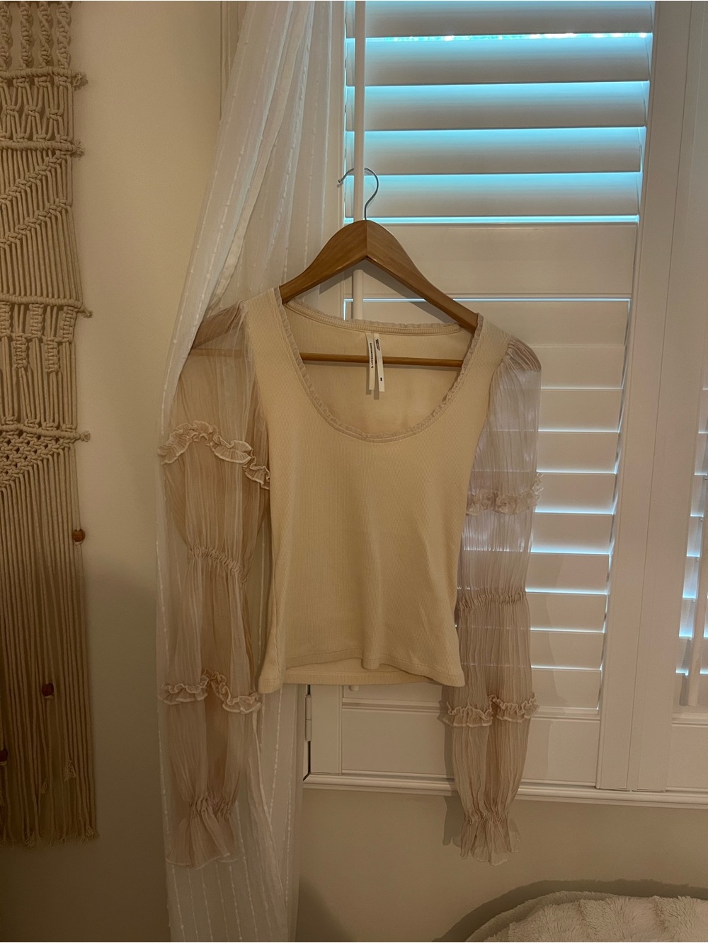 Anthropologie Long Sleeve Blouse